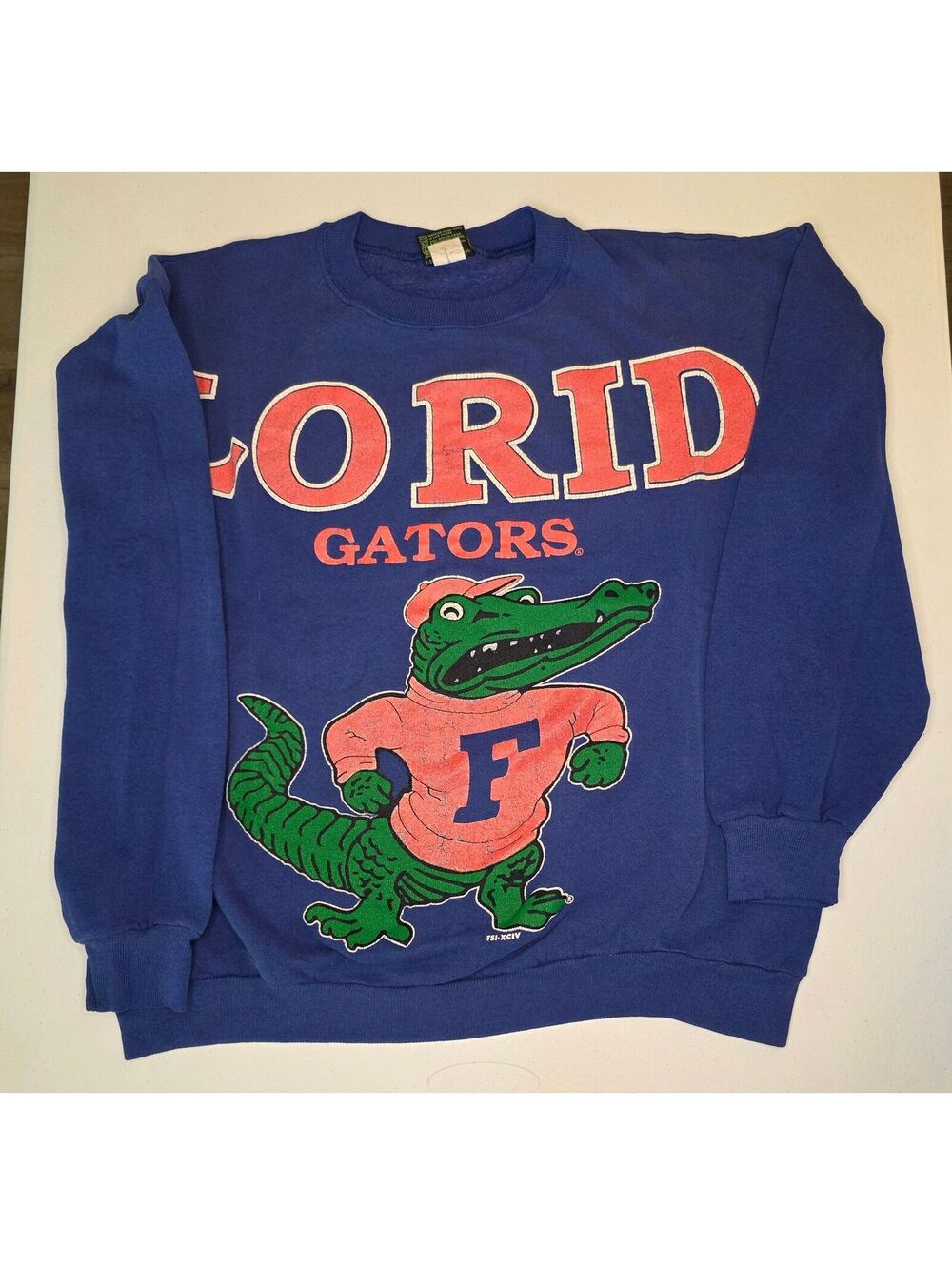 90s NCAA Florida Gators Spellout Crewneck